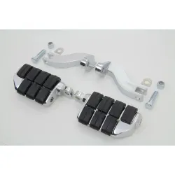 PartzBiz HD 27-0578 - Chrome Cats Paw Passenger ยางหมุดเท้า Mount Kit Harley Touring 1993-2020 PartzBiz HD 27-0578 - Chrome Cats Paw Passenger ยางหมุดเท้า Mount Kit Harley Touring 1993-2020