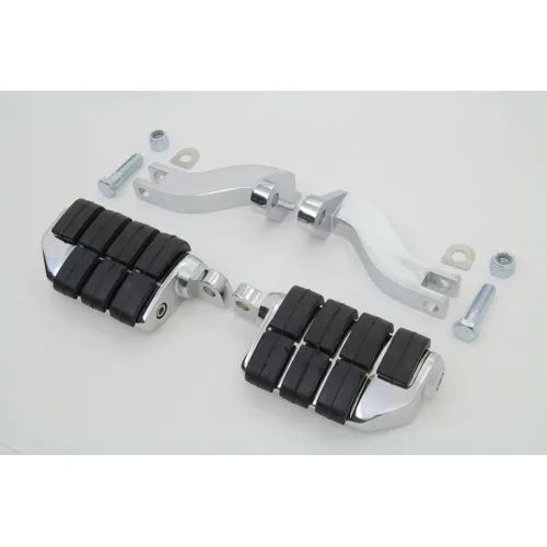 PartzBiz HD: 3445273-Chrome Cats Paw Passenger ยางหมุดเท้า Mount Kit Harley Touring 1993-2020 PartzBiz HD: 3445273-Chrome Cats Paw Passenger ยางหมุดเท้า Mount Kit Harley Touring 1993-2020