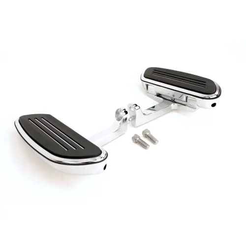 PartzBiz HD: 3454616-Wyatt Gatling Chrome Passenger Floorboard Mount Kit Harley Touring Bagger 93-20 PartzBiz HD: 3454616-Wyatt Gatling Chrome Passenger Floorboard Mount Kit Harley Touring Bagger 93-20