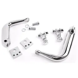 PartzBiz HD 27-1712 - Adjustable Highway Foot Pegs Mid Forward Controls Support Kit Harley Sportster PartzBiz HD 27-1712 - Adjustable Highway Foot Pegs Mid Forward Controls Support Kit Harley Sportster