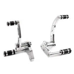 PartzBiz HD 22-0860 - Chrome Billet การควบคุมไปข้างหน้าหมุดแท่ง 1987-1999 Harley Evo Evolution Softail PartzBiz HD 22-0860 - Chrome Billet การควบคุมไปข้างหน้าหมุดแท่ง 1987-1999 Harley Evo Evolution Softail