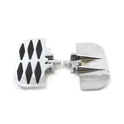 PartzBiz HD 27-0930 - Chrome Diamond Mini Floorboards พักเท้า Footpegs Harley Softail Dyna Sportster PartzBiz HD 27-0930 - Chrome Diamond Mini Floorboards พักเท้า Footpegs Harley Softail Dyna Sportster