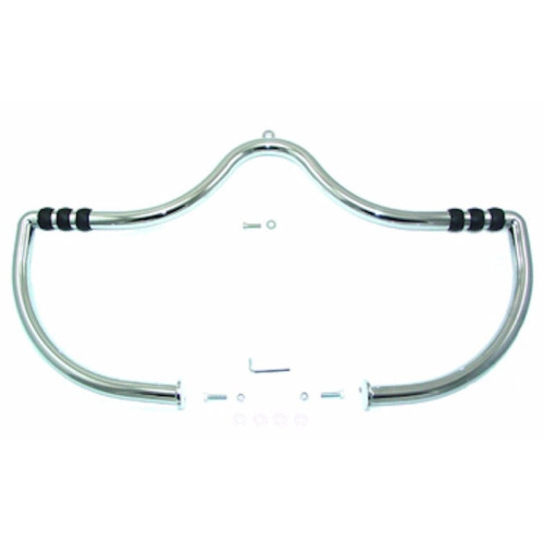 PartzBiz HD: 3476371-Chrome Highway Bar Moustache Bar Crash Engine Guard พร้อมหมุด 1991-2017 Harley Dyna PartzBiz HD: 3476371-Chrome Highway Bar Moustache Bar Crash Engine Guard พร้อมหมุด 1991-2017 Harley Dyna
