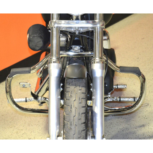 PartzBiz HD: 3445580-Chrome Highway Bar Moustache Bar Crash Engine Guard พร้อมหมุด 2006-2017 Harley Dyna PartzBiz HD: 3445580-Chrome Highway Bar Moustache Bar Crash Engine Guard พร้อมหมุด 2006-2017 Harley Dyna