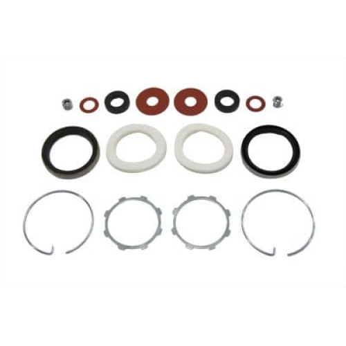 PartzBiz HD: 3449987-Deluxe 41 มม.ซีลส้อม Complete Rebuild Kit Harley Electra Glide FL 1949-1976 PartzBiz HD: 3449987-Deluxe 41 มม.ซีลส้อม Complete Rebuild Kit Harley Electra Glide FL 1949-1976