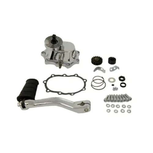 PartzBiz HD: 3445637-Chrome Kick Starter Kicker Conversion สี่ 4 สปีดชุดเกียร์ Harley 36-84 PartzBiz HD: 3445637-Chrome Kick Starter Kicker Conversion สี่ 4 สปีดชุดเกียร์ Harley 36-84