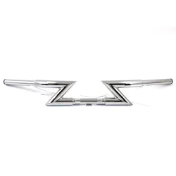 PartzBiz HD 25-0859 - Chrome 1-1/4‚” 1.25 Crazy Z Bars แฮนด์บาร์แบบเจาะ Harley Chopper Bobber PartzBiz HD 25-0859 - Chrome 1-1/4‚” 1.25 Crazy Z Bars แฮนด์บาร์แบบเจาะ Harley Chopper Bobber