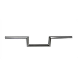 PartzBiz HD 25-0429 - V-Twin Chrome 4‚” Z Bar แฮนด์บาร์ Smooth Harley Chopper Bobber Custom Springer PartzBiz HD 25-0429 - V-Twin Chrome 4‚” Z Bar แฮนด์บาร์ Smooth Harley Chopper Bobber Custom Springer