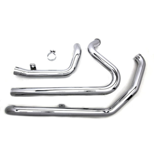 PartzBiz HD: 3473778-ท่อไอเสีย Chrome True Dual Crossover สำหรับ Harley Dresser Touring 2010-2016 PartzBiz HD: 3473778-ท่อไอเสีย Chrome True Dual Crossover สำหรับ Harley Dresser Touring 2010-2016