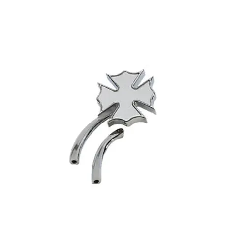PartzBiz HD: 3445166-Chrome Billet นักผจญเพลิง Maltese Iron Cross Mirror Harley Custom Chopper Bobber PartzBiz HD: 3445166-Chrome Billet นักผจญเพลิง Maltese Iron Cross Mirror Harley Custom Chopper Bobber