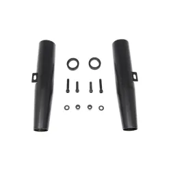 PartzBiz HD 24-1316 - สีดำ 39 มม.ด้านหน้าท่อส้อมครอบคลุม Shrouds Harley 86-03 Sportster 883 & 1200 PartzBiz HD 24-1316 - สีดำ 39 มม.ด้านหน้าท่อส้อมครอบคลุม Shrouds Harley 86-03 Sportster 883 & 1200