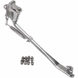 PartzBiz HD 27-0743 - Chrome 2‚” Inch Under Stock Kickstand Kit Jiffy Stand Assembly Softail PartzBiz HD 27-0743 - Chrome 2‚” Inch Under Stock Kickstand Kit Jiffy Stand Assembly Softail