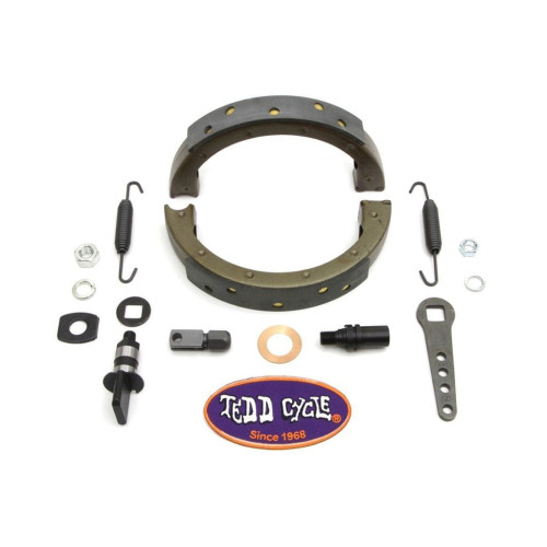 PartzBiz HD: 3457408-สปริงเกอร์หน้า ดรัมเบรกรองเท้าสปริงชิม ชุด Harley Flathead 45 Knucklehead