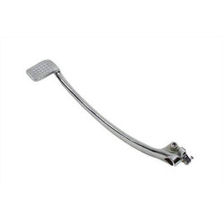 PartzBiz HD 23-0408 - Replica Chrome ด้านหลังซ้ายแป้นเหยียบเบรค Harley Early 900 Ironhead Model K