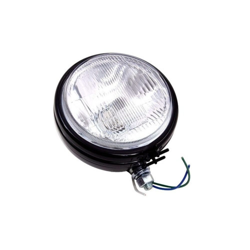 PartzBiz HD: 3441919-5-3/4” Black Ring Headlight 12V Harley Ironhead Sportster Dyna FX FXR Shovelhead