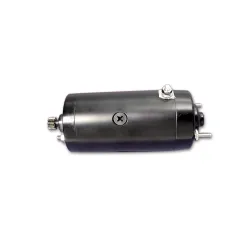 PartzBiz HD 32-7525 - 6” Prestolite Flat Black Replacement Starter Motor Harley 66-81 FL OE 31458-66A