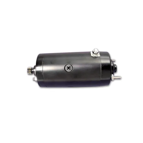 PartzBiz HD: 3472512-6” Prestolite Flat Black Replacement Starter Motor Harley 66-81 FL OE 31458-66A