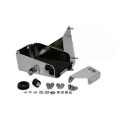 PartzBiz HD 42-9914 - ที่วางกล่องแบตเตอรี่ Mount Chrome Iso Rubber XLH สตาร์ทไฟฟ้า Ironhead Harley PartzBiz HD 42-9914 - ที่วางกล่องแบตเตอรี่ Mount Chrome Iso Rubber XLH สตาร์ทไฟฟ้า Ironhead Harley