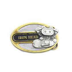 PartzBiz HD 48-1351 - Ironhead Sportster Harley Engine Motor Apparel Belt Buckle Emblem 1972 To 1985 PartzBiz HD 48-1351 - Ironhead Sportster Harley Engine Motor Apparel Belt Buckle Emblem 1972 To 1985