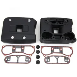 PartzBiz HD 42-0355 - Black Rocker Box ครอบคลุมปะเก็นแข็ง 1984-1991 Harley Dyna Softail Touring EVO PartzBiz HD 42-0355 - Black Rocker Box ครอบคลุมปะเก็นแข็ง 1984-1991 Harley Dyna Softail Touring EVO