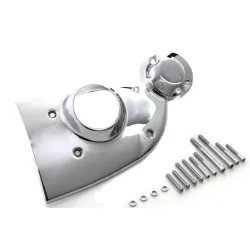 PartzBiz HD 42-0110 - ฝาครอบ Chrome Cam เคสแต่งหน้าอกแต่ง Harley Sportster Evo Ironhead XLX XL PartzBiz HD 42-0110 - ฝาครอบ Chrome Cam เคสแต่งหน้าอกแต่ง Harley Sportster Evo Ironhead XLX XL