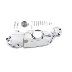 PartzBiz HD 42-0895 - ชุดฝาครอบเฟือง Chrome Cam Kick และสตาร์ทไฟฟ้า Ironhead Harley Sportster PartzBiz HD 42-0895 - ชุดฝาครอบเฟือง Chrome Cam Kick และสตาร์ทไฟฟ้า Ironhead Harley Sportster