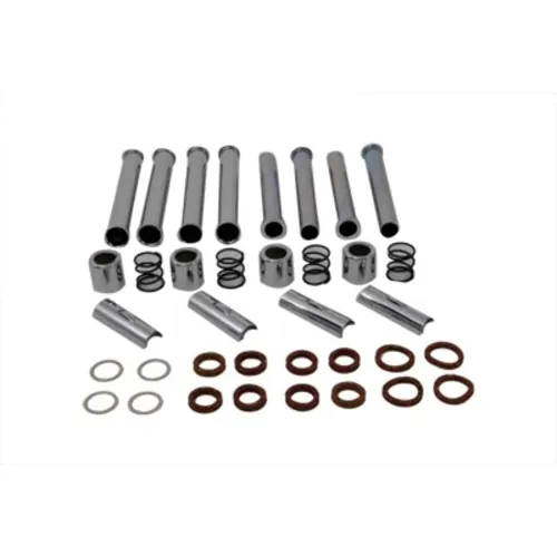 PartzBiz HD: 3445936-ชุดครอบท่อ Pushrod โครเมียม Harley Ironhead Sportster Model Silicone