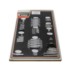PartzBiz HD 8319 CAD - Colony Stock ฮาร์ดแวร์เครื่องยนต์ครบชุด Bolt Cadmium Set Kit Harley Ironhead 1000 PartzBiz HD 8319 CAD - Colony Stock ฮาร์ดแวร์เครื่องยนต์ครบชุด Bolt Cadmium Set Kit Harley Ironhead 1000