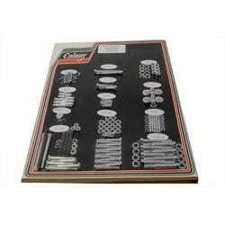 PartzBiz HD 8317 CAD - Colony Stock ฮาร์ดแวร์เครื่องยนต์ครบชุด Bolt Cadmium Set Kit Harley Ironhead 67 XL PartzBiz HD 8317 CAD - Colony Stock ฮาร์ดแวร์เครื่องยนต์ครบชุด Bolt Cadmium Set Kit Harley Ironhead 67 XL