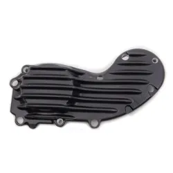 PartzBiz HD 42-0137 - Finned Retro Cam Cover Black Harley Sportster Trim Mount 5 Speed Bobber Iron XL PartzBiz HD 42-0137 - Finned Retro Cam Cover Black Harley Sportster Trim Mount 5 Speed Bobber Iron XL