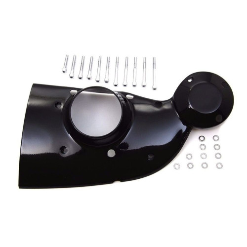 PartzBiz HD: 3454675-Gloss Powder Black Cam Cover Case Chest Trim Dress Up Harley Sportster Evo 5 spd PartzBiz HD: 3454675-Gloss Powder Black Cam Cover Case Chest Trim Dress Up Harley Sportster Evo 5 spd