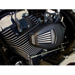 PartzBiz HD 33-5401 - ชุดทำความเย็นฝาสูบเครื่องยนต์ Jims Forceflow สีดำ Harley Softail Dyna Touring PartzBiz HD 33-5401 - ชุดทำความเย็นฝาสูบเครื่องยนต์ Jims Forceflow สีดำ Harley Softail Dyna Touring