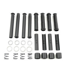 PartzBiz HD 11-0359 - Stock Black Pushrod Tube Cover Spring Seal Kit Harley EVO Big Twin Dyna Softail PartzBiz HD 11-0359 - Stock Black Pushrod Tube Cover Spring Seal Kit Harley EVO Big Twin Dyna Softail