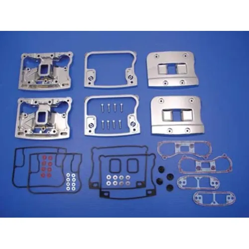 PartzBiz HD: 3459451-V-Twin Chrome Rocker Boxes Covers Set 92-99 Harley Evolution Motor Engine FX FL PartzBiz HD: 3459451-V-Twin Chrome Rocker Boxes Covers Set 92-99 Harley Evolution Motor Engine FX FL