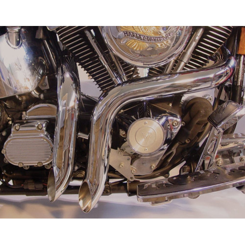 PartzBiz HD: 3441668-2 1/4” BitchSlap Chrome LAF Full Exhaust Headers Drag Pipes Harley Softail FXST PartzBiz HD: 3441668-2 1/4” BitchSlap Chrome LAF Full Exhaust Headers Drag Pipes Harley Softail FXST