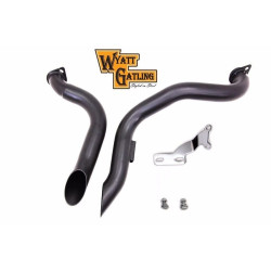 PartzBiz HD 30-0726 - 2‚” นิ้ว LAF LAF สีดำ Y ท่อลากร่างลงท่อไอเสีย 71-84 Harley Shovelhead PartzBiz HD 30-0726 - 2‚” นิ้ว LAF LAF สีดำ Y ท่อลากร่างลงท่อไอเสีย 71-84 Harley Shovelhead