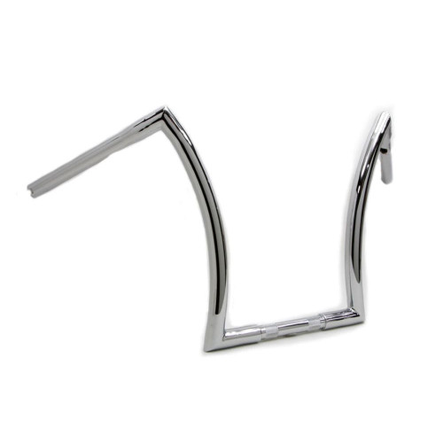 PartzBiz HD: 3441352-1 1/4” Chrome 16” Rise Z Handlebars Harley Softail Sportster Dyna Chopper Bobber PartzBiz HD: 3441352-1 1/4” Chrome 16” Rise Z Handlebars Harley Softail Sportster Dyna Chopper Bobber