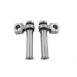 PartzBiz HD 25-2160 - Chrome 5 3/4‚” Offset Dog Dawg Bone Bones Risers Harley Chopper Bobber Custom PartzBiz HD 25-2160 - Chrome 5 3/4‚” Offset Dog Dawg Bone Bones Risers Harley Chopper Bobber Custom