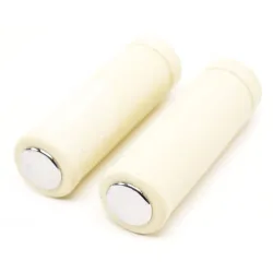 PartzBiz HD 28-0114 - V-Twin White OEM Replacement Rubber Handlebar Controls Replacement Grips Harley