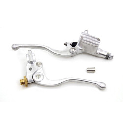 PartzBiz HD 26-1016 - Vintage Polished 9/16‚” แฮนด์บาร์เดี่ยวแบบกำหนดเองแบบเจาะรูสำหรับ Harley Chopper PartzBiz HD 26-1016 - Vintage Polished 9/16‚” แฮนด์บาร์เดี่ยวแบบกำหนดเองแบบเจาะรูสำหรับ Harley Chopper