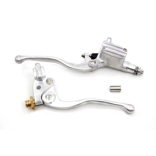 PartzBiz HD: 3454520-Vintage Polished 9/16‚” แฮนด์บาร์เดี่ยวแบบกำหนดเองแบบเจาะรูสำหรับ Harley Chopper PartzBiz HD: 3454520-Vintage Polished 9/16‚” แฮนด์บาร์เดี่ยวแบบกำหนดเองแบบเจาะรูสำหรับ Harley Chopper