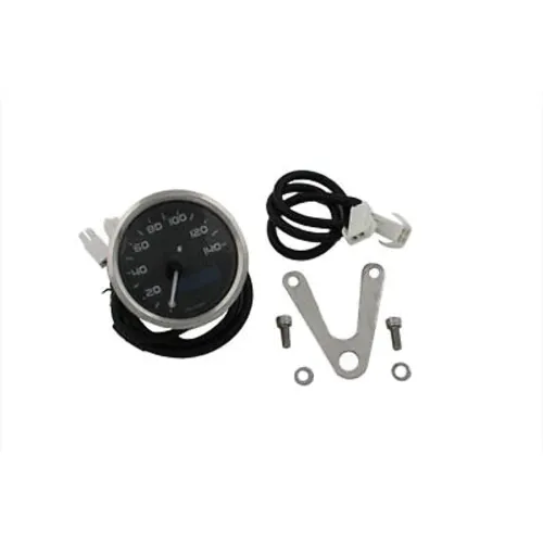 PartzBiz HD: 3454325-V-Twin Daytona Black Face Electronic Speedo Speedometer Harley Bobber Custom PartzBiz HD: 3454325-V-Twin Daytona Black Face Electronic Speedo Speedometer Harley Bobber Custom