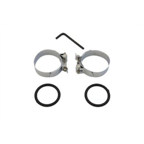 PartzBiz HD: 3448270-Chrome Intake Manifold Seal Clamp ชุดชุด Harley Panhead Ironhead Sportster PartzBiz HD: 3448270-Chrome Intake Manifold Seal Clamp ชุดชุด Harley Panhead Ironhead Sportster