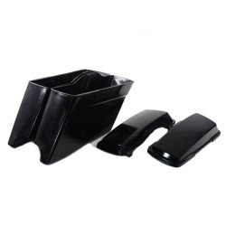 PartzBiz HD 49-3505 - V-Twin Raw Plastic Stretched Saddlebag Lid Set Harley Touring Bagger 1998-2013 PartzBiz HD 49-3505 - V-Twin Raw Plastic Stretched Saddlebag Lid Set Harley Touring Bagger 1998-2013