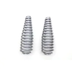 PartzBiz HD 13-0661 - สปริงสปริงเดี่ยวทรงสูงโครเมียม 6 นิ้ว Harley Softail Dyna Sportster Chopper PartzBiz HD 13-0661 - สปริงสปริงเดี่ยวทรงสูงโครเมียม 6 นิ้ว Harley Softail Dyna Sportster Chopper
