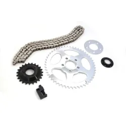 PartzBiz HD 19-0763 - 530 เฟืองโซ่ Final Drive Conversion Kit 06-17 Harley 883 1200 Sportster XL