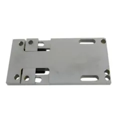 PartzBiz HD 17-7660 - Chrome Adjustable 4 Four Speed Transmission Trans Plate Mount Harley Big Twin FL