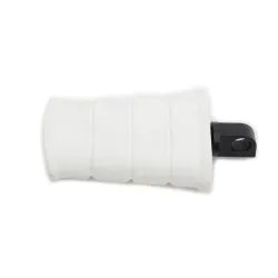 PartzBiz HD 17-0311 - White Rubber Kick Starter Pedal Replica Replacement Harley Ironhead Pan FLH