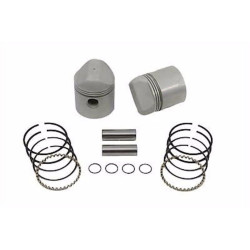 PartzBiz HD 11-0201 - Replica Replacment 900 Pistons Set Kit .010 Over 9:1 Harley Sportster Ironhead PartzBiz HD 11-0201 - Replica Replacment 900 Pistons Set Kit .010 Over 9:1 Harley Sportster Ironhead