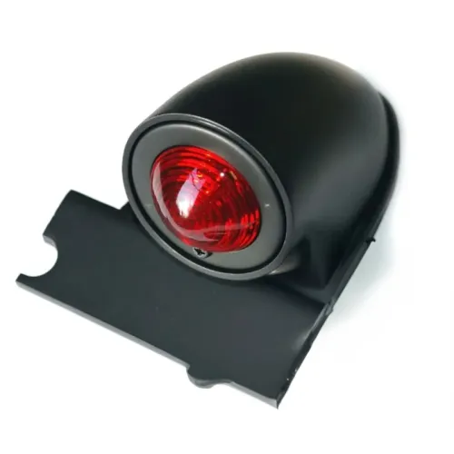 PartzBiz HD: 3445473-Black Bullet Sparto Style ไฟท้ายไฟท้ายป้ายทะเบียน Mount Ironhead Bobber
